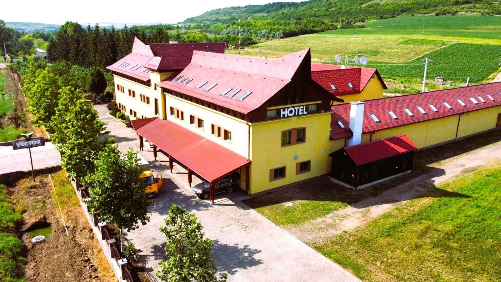 Motel Vector Acăţari Exteriör bild